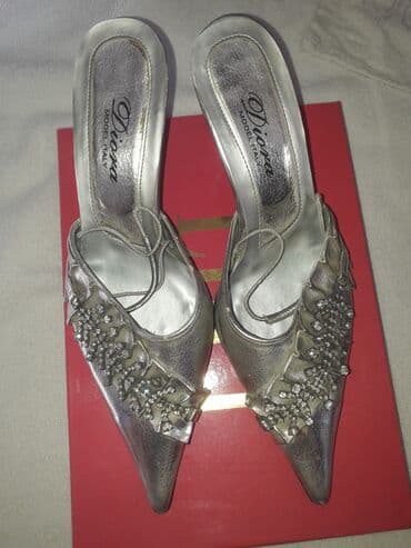 basanoşkalar 2024: Ölçü: 40, rəng - Gümüşü, İşlənmiş — 1