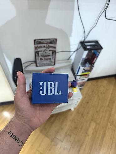 samsung bluetooth qulaqciq: İşlənmiş JBL Kolonka, Növ - Bluetooth, rəng - Göy — 2