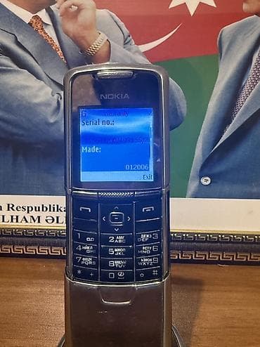 telefon nömrələr: Nokia 8 — 5