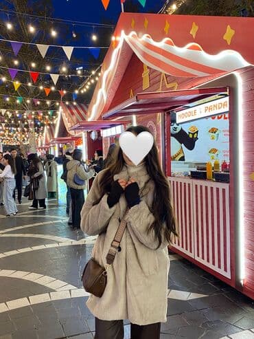 hicab geyim: Kürk, M, rəng - Bej — 3