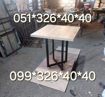 bar stul: Bar masası, Yeni, Açılmayan, Laminat, Dördbucaq masa — 8