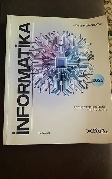 İnformatika kitabı satılır.Qiymət 5AZN✅️(12.50❌️) — 1