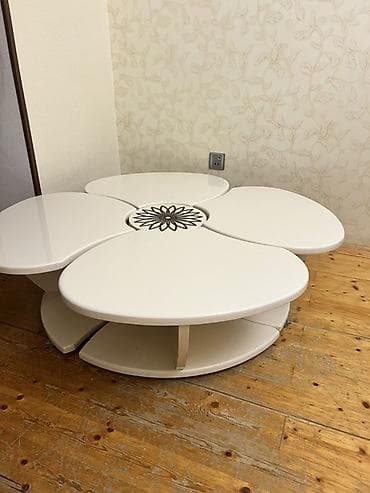 ortuk: Yumru masa, Açılan, Təkərsiz, Taxta, Zəmanətsiz — 2