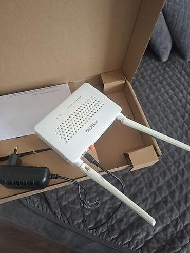 tp link internet modem: İki antenli Wi‑Fi router modem - Brend/model: HSGQ - 2 ədəd xarici — 1
