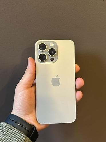 iphone 16 pro satış: IPhone 15 Pro Max, 256 GB, Gümüşü, Simsiz şarj, Face ID — 2