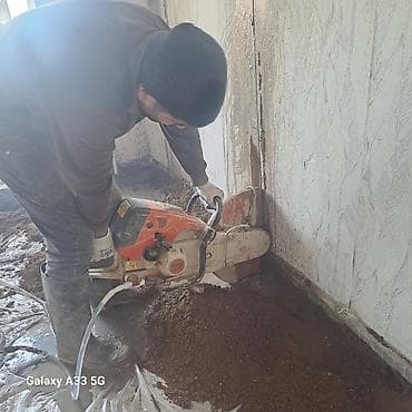 qapi ve pencere: Beton və dəmir-beton kəsimi xidməti - Kəsim növləri: döşəmə, divar — 10