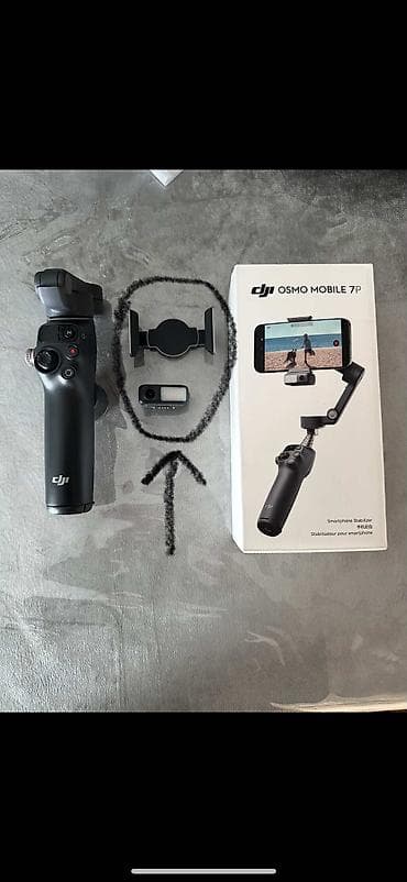 ТВ и видео: DJI Osmo Mobile 7P – smartfon üçün stabilizator tecili satilir sekilde — 1