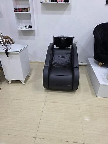 mebel aparatı: Peşəkar salon üçün saç yuma kreslosu - Model: inteqrə olunmuş şampun — 1