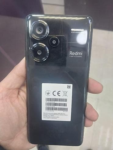 Redmi Note 13 Pro+, 512 GB, rəng - Qara, Barmaq izi, İki sim kartlı, Face ID