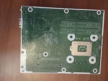 Masaüstü kompüterlər və komponentlər: Masaüstü kompüter üçün ana plata Xüsusiyyətlər: - Prosessor yuvası — 2