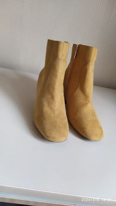 rezin botlar: Ölçü: 41, rəng - Sarı, Yeni — 5