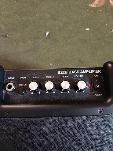 Звуковое оборудование: İbanez IBZ2B Bass Amplifier - Model: Ibanez IBZ2B Bass Amplifier (bas — 2