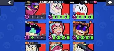 qizil sikke: Brawl Stars hesabı – geniş kolleksiya və nadir skinlər - Ümumi — 6