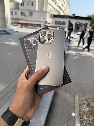 Elektronika: IPhone 13 Pro, 128 GB, Graphite, Face ID — 1