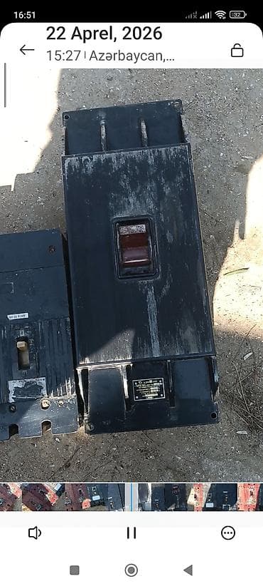 elektron lovhə: ABB Group Elektrik avtomat, 3 faza — 1