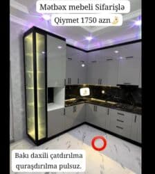 1 kubikin qiymeti 2020: 🟣Yeni mətbəx mebeli 🆘 *1 pqm görə qiymətlər* 🟣Mat Laminat *180 azn* — 1