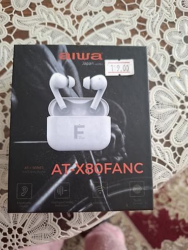 Simsiz (Bluetooth) Qulaqcıqlar, Aiwa, rəng - Ağ