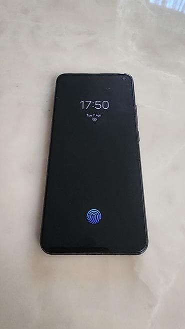 dubay telfonlar: Vivo S5, rəng - Qara, Barmaq izi — 1