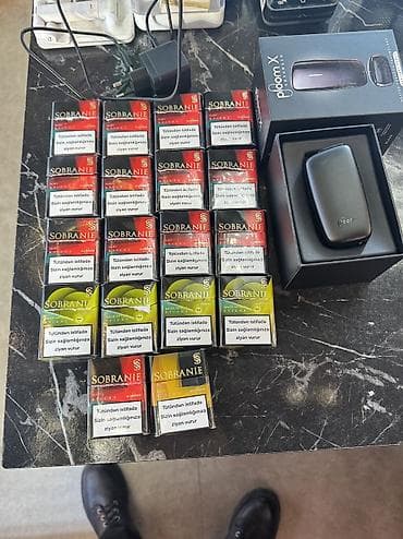 hqd qelyan: Ploom X Advanced tütün qızdırma cihazı və Sobranie Sticks (Ploom üçün) — 3