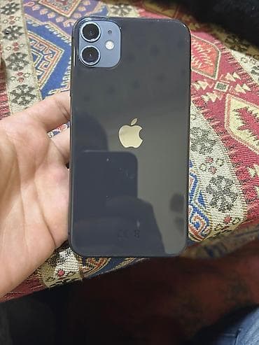 iphone 11 pro max islenmis: IPhone 11, 64 GB, Qara, Face ID — 1