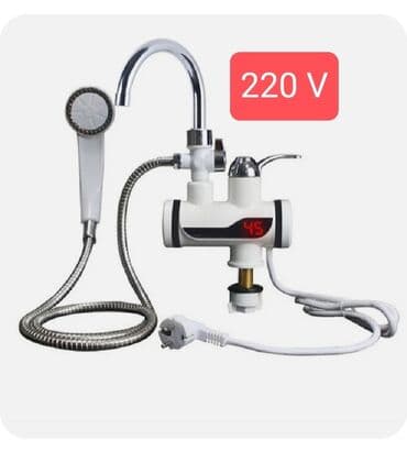 duş kranlari: Su Qızdıran Krant və Duşavoy . Artıq böyük su qızdırıcı cihazlara — 1