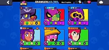 xuping nedir: Brawl Stars oyun hesabı - Kuboklar: 15,898 (Trophy Road I rütbəsi) - — 7