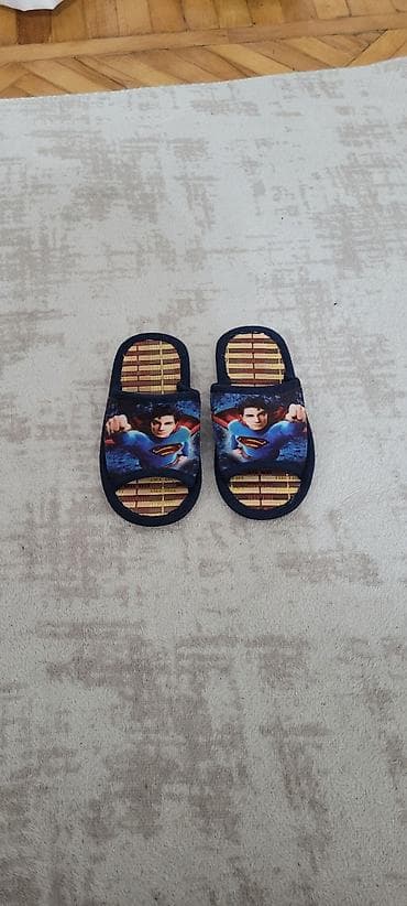 uşaq şəp şəpləri: 30-31 razmer 3 man Uşaq üçün ev içi şippak/şlapa - Dizayn: Superman — 1