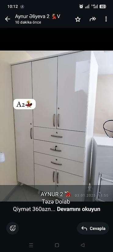 AYNUR 2 💃 
Təzə Dolab 
Qiymət 360azn 
Ünvan sumqayıt 
 458