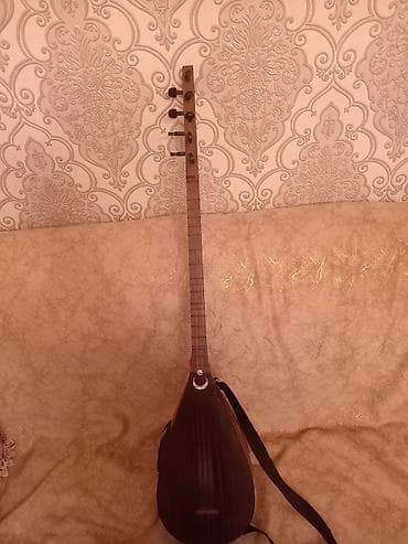 saz dersleri: Elektro saz (bağlama) – piezo preamp və ekvalayzerli - Korpus: armud — 2