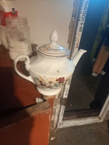 çaydan: Rəng - Ağ, Çaydan, Farfor — 1