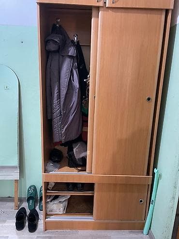 Digər mebel: Kupe, 2 qapılı Düz dolab, Qarderob, paltar dolabı — 3