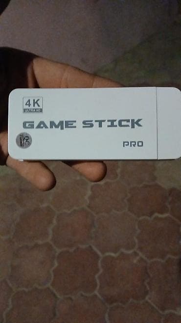 Game Stick Pro – TV-yə qoşulan mini oyun konsolu - 4K Ultra HD çıxış