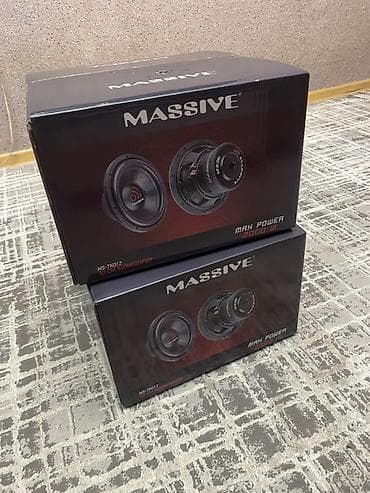 Avtoelektronika: Massive MS-TK012 30 sm (12") subwoofer – cütlük - Brend/model — 3