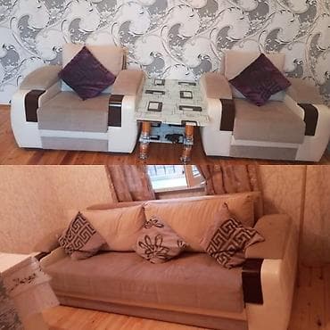 *Divan kreslo 220Azn* Açılan və bazalı Səliqəli vəziyyətdə