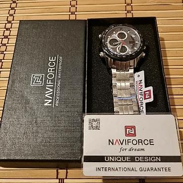 saat rado: Yeni, Qol saatı, NaviForce, rəng - Gümüşü — 6