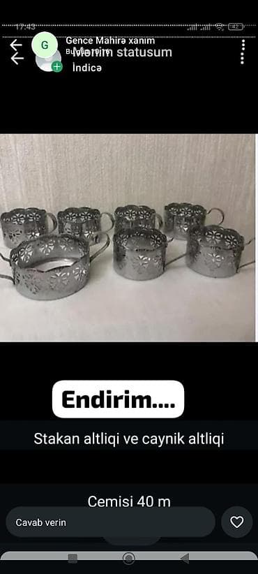 boşqab: Qəhvə dəsti, rəng - Ağ, Farfor — 7