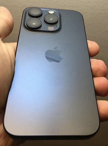 ayfon 7 s: IPhone 15 Pro, 128 GB, Mavi, Face ID — 4