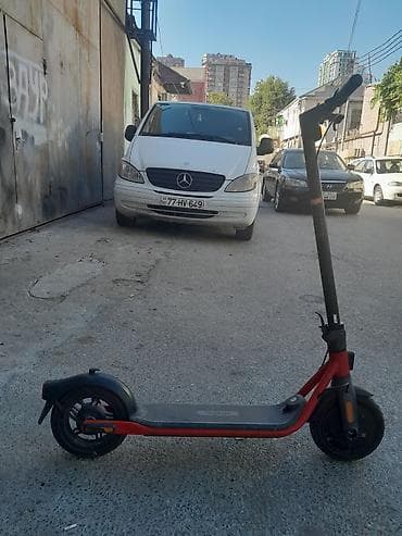 Elektrik nəqliyyatı: - Rəng: qırmızı-qara - Güclü ön far (LED) və qabaq-arka reflektorlar - — 1