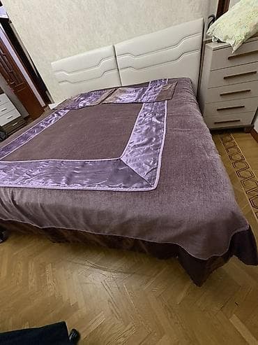 bambu tekstil: İkili yataq üçün örtük dəsti - Material: yumşaq toxumalı parça — 4