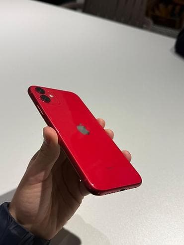 IPhone 11, Qırmızı, Face ID