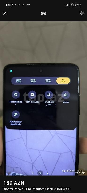 чехол ipad 2: Poco X3 Pro, 256 ГБ, цвет - Черный, Сенсорный — 5