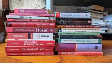 купить книгу в баку: Bədii kitablar ikinci əl, qiymetleri ferqlidir, yazıb soruşa — 1