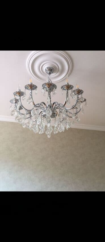 dosek matras satışı: Çılçıraq, 10 və daha çox lampa, Xrustal — 2