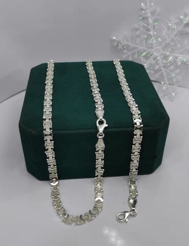 Аксессуары: В комплекте: Браслет, Колье, Серебро, 583 проба — 4