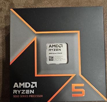 ryzen 5 1600: Prosessor AMD Ryzen 5 9600X, 6 nüvə, Yeni — 1