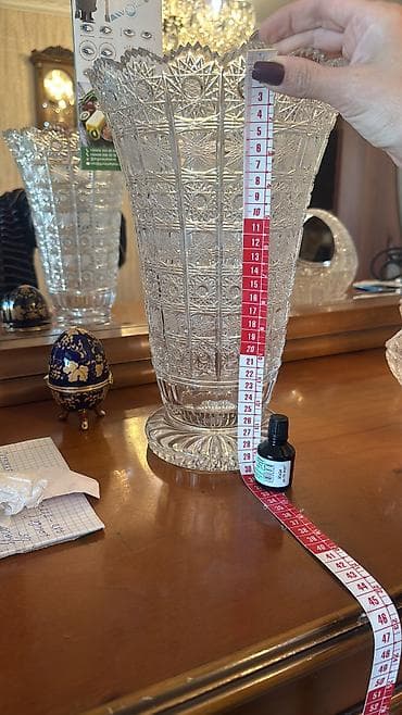 buldanej gul: Vaza dəsti, Xrustal — 3