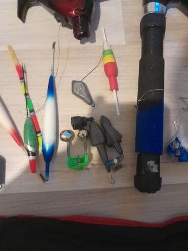 teleskopik nərdivan: Balıqçılıq dəsti Tərkib: - Teleskopik balıqçılıq çubuğu (üzərində — 4