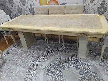 ucuz tuller: Qonaq otağı üçün, İşlənmiş, Açılmayan, Dördbucaq masa — 2