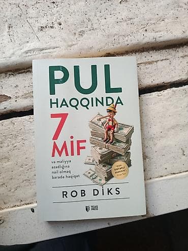 diskalar: Satılır: 3 ədəd azərbaycanca kitab dəsti 1) Pul haqqında 7 mif – Rob — 1