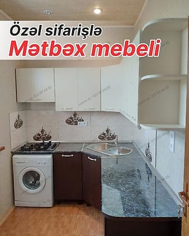 onluk: Sifarişlə mətbəx dəsti, Özü çəkən petlələr, MDF — 1
